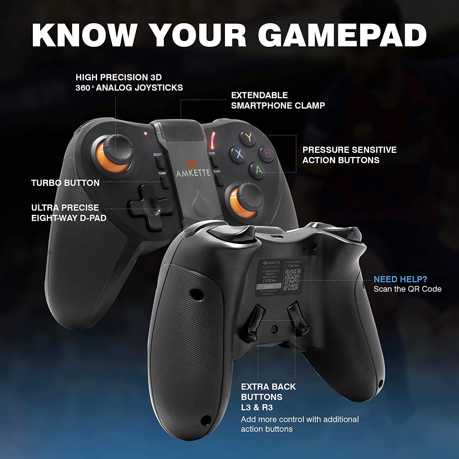 Amkette Evo Gamepad Pro 4