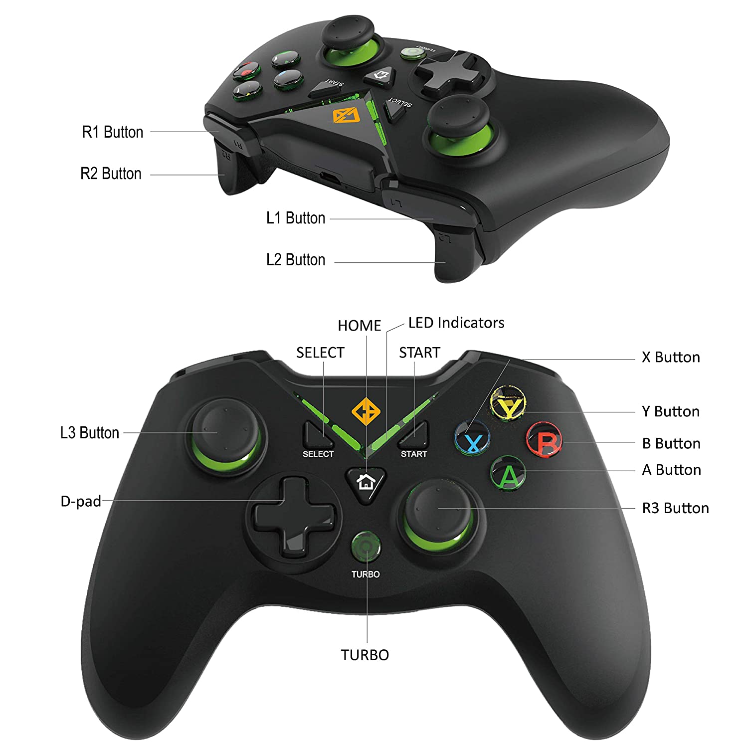 Cosmic Byte Nebula Wireless Controller (C3070W)